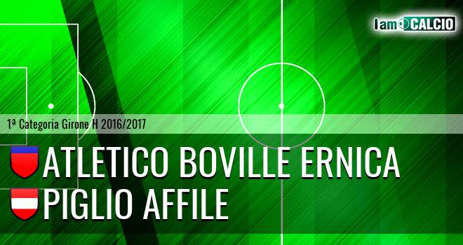 Atletico Boville Ernica - Piglio Affile