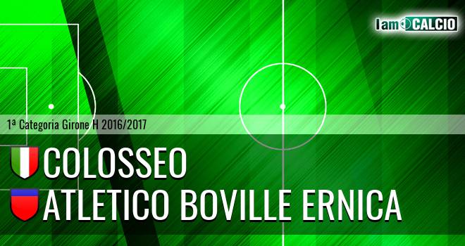 Colosseo - Atletico Boville Ernica