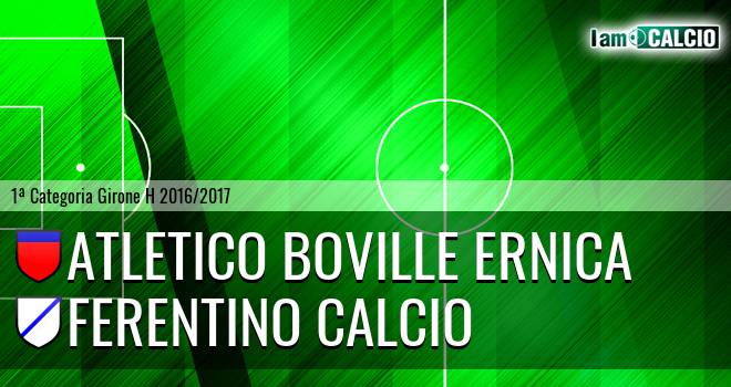 Atletico Boville Ernica - Ferentino calcio