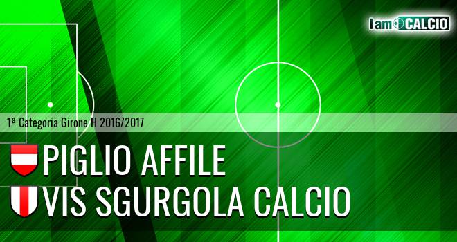 Piglio Affile - Vis Sgurgola Calcio