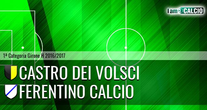 Castro dei Volsci - Ferentino calcio