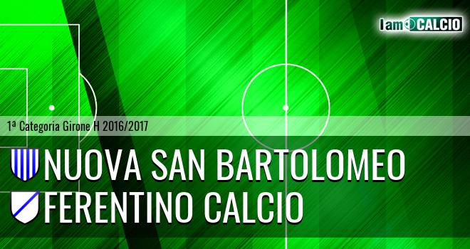 Nuova San Bartolomeo - Ferentino calcio