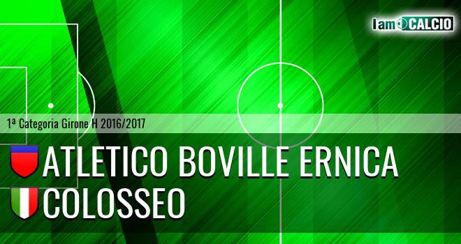 Atletico Boville Ernica - Colosseo