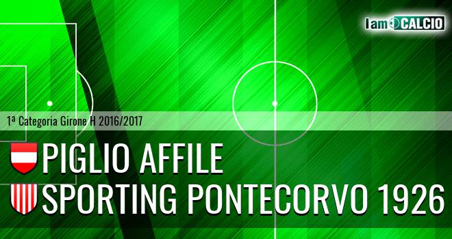 Piglio Affile - Sporting Pontecorvo 1926