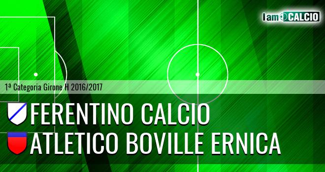 Ferentino calcio - Atletico Boville Ernica
