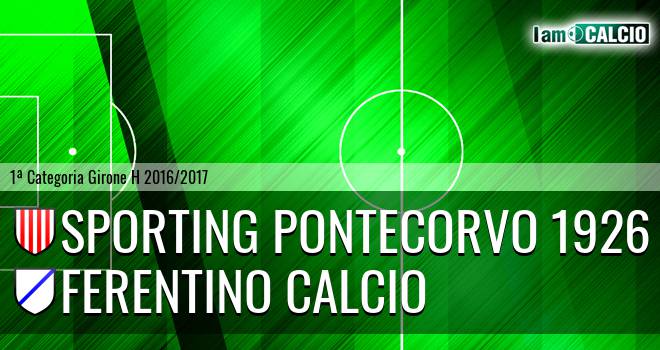 Sporting Pontecorvo 1926 - Ferentino calcio