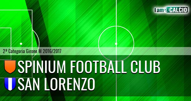 Spinium Football Club - San Lorenzo