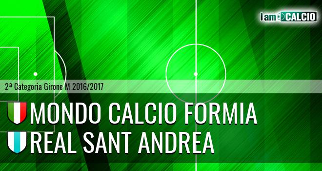 Mondo Calcio Formia - Real Sant Andrea