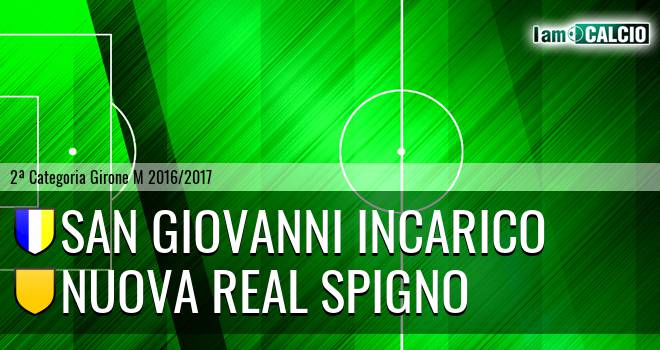 San Giovanni Incarico - Nuova Real Spigno