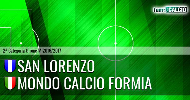 San Lorenzo - Mondo Calcio Formia