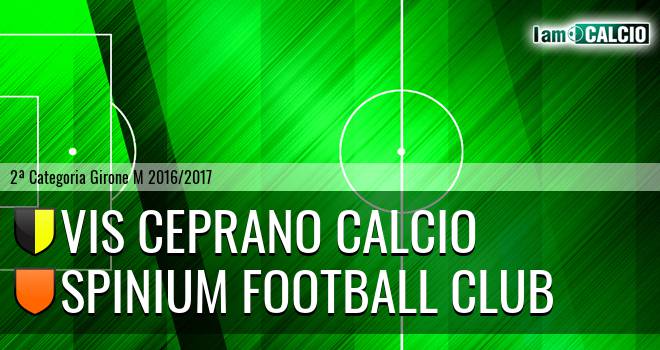 Vis Ceprano Calcio - Spinium Football Club