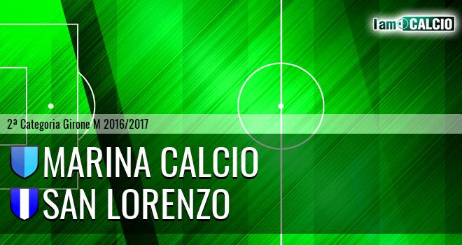 Marina Calcio - San Lorenzo