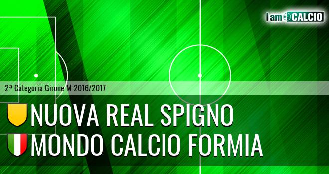 Nuova Real Spigno - Mondo Calcio Formia