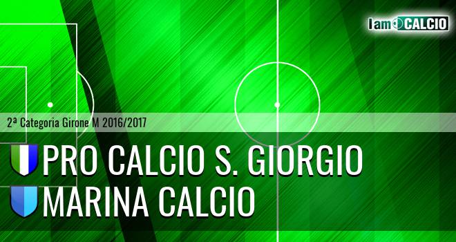 Pro Calcio S. Giorgio - Marina Calcio