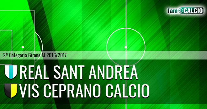 Real Sant Andrea - Vis Ceprano Calcio