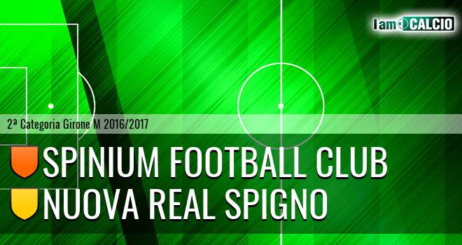 Spinium Football Club - Nuova Real Spigno