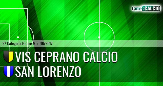 Vis Ceprano Calcio - San Lorenzo