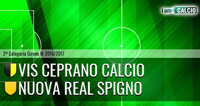 Vis Ceprano Calcio - Nuova Real Spigno