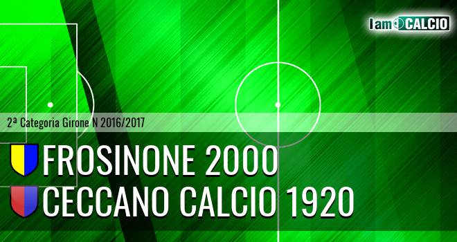 Frosinone 2000 - Ceccano Calcio 1920