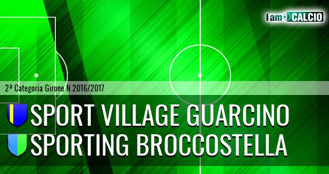 Sport Village Guarcino - Sporting Broccostella