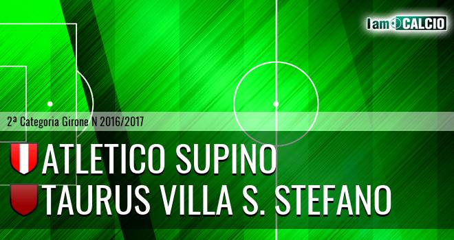 Atletico Supino - Taurus Villa S. Stefano