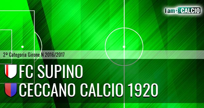 FC Supino - Ceccano Calcio 1920