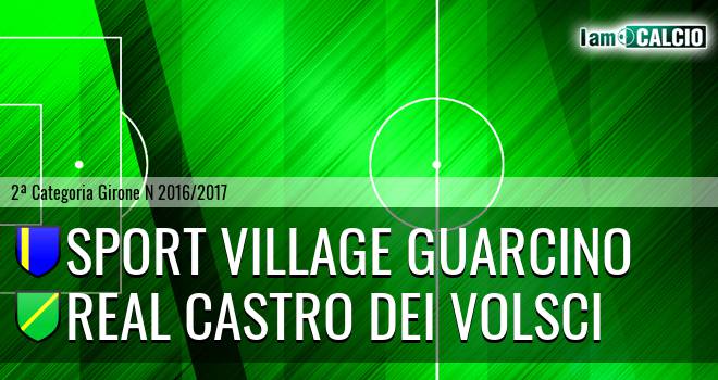 Sport Village Guarcino - Real Castro Dei Volsci