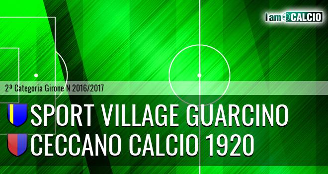 Sport Village Guarcino - Ceccano Calcio 1920