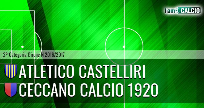 Atletico Castelliri - Ceccano Calcio 1920