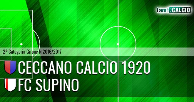 Ceccano Calcio 1920 - FC Supino