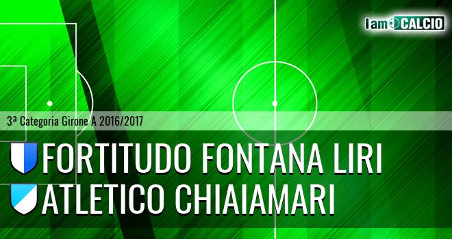 Fortitudo Fontana Liri - Atletico Chiaiamari