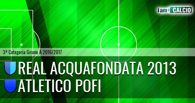 Real Acquafondata 2013 - Atletico Pofi