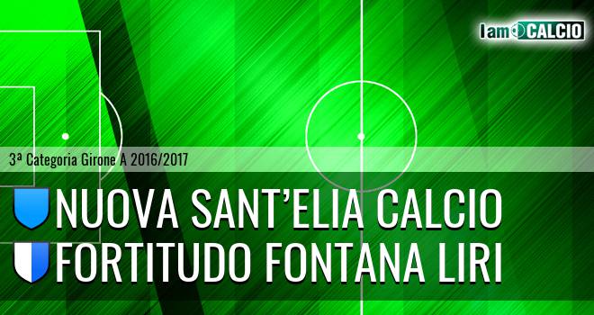 Nuova Sant’Elia Calcio - Fortitudo Fontana Liri