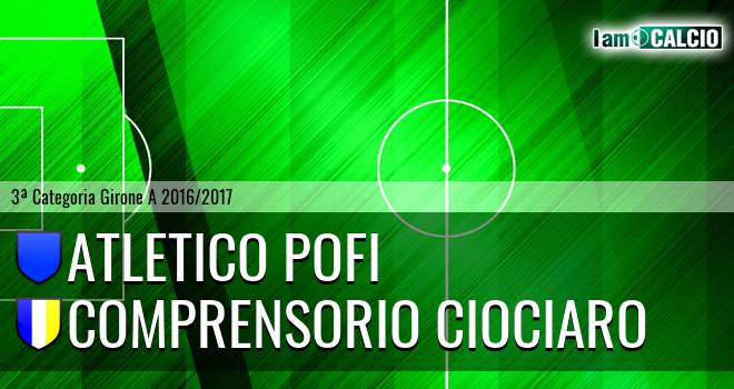 Atletico Pofi - Comprensorio Ciociaro