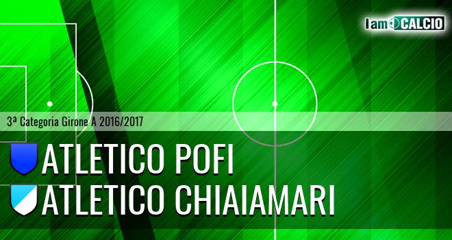 Atletico Pofi - Atletico Chiaiamari