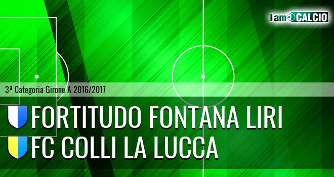 Fortitudo Fontana Liri - FC Colli La Lucca