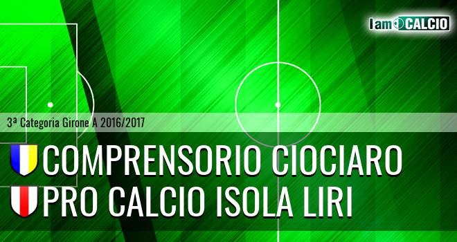 Comprensorio Ciociaro - Pro Calcio Isola Liri