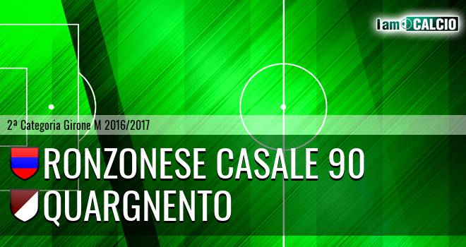 Ronzonese Casale 90 - Quargnento