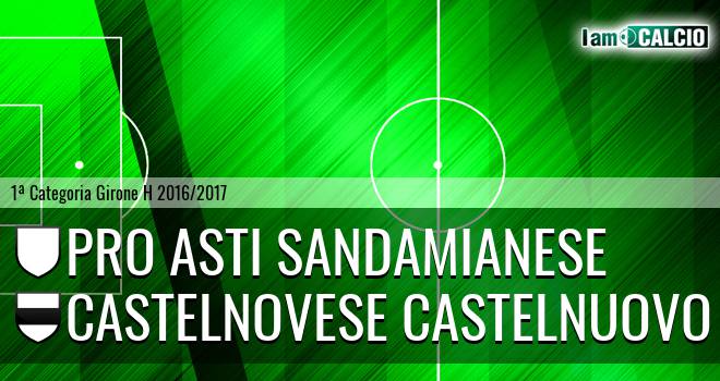 Pro Asti Sandamianese - Castelnovese Castelnuovo