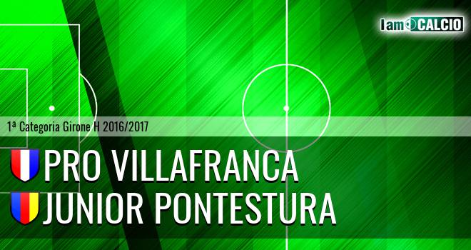 Pro Villafranca - Junior Pontestura