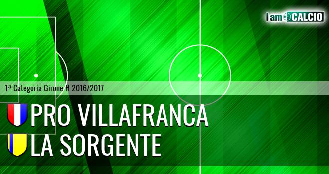 Pro Villafranca - La Sorgente