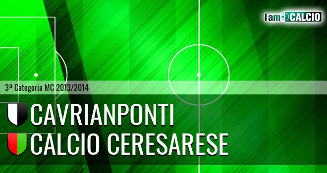 Cavrianponti - Calcio Ceresarese