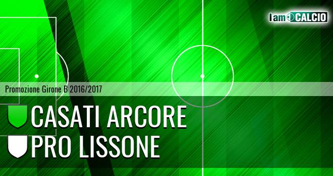 Casati Arcore - Pro Lissone