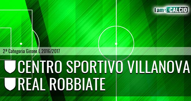 Centro Sportivo Villanova - Real Robbiate