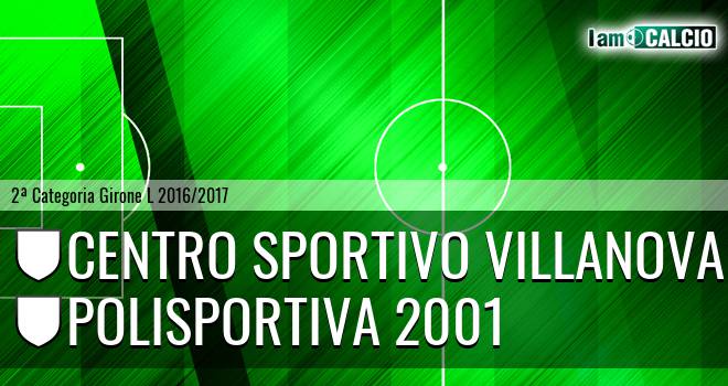 Centro Sportivo Villanova - Polisportiva 2001