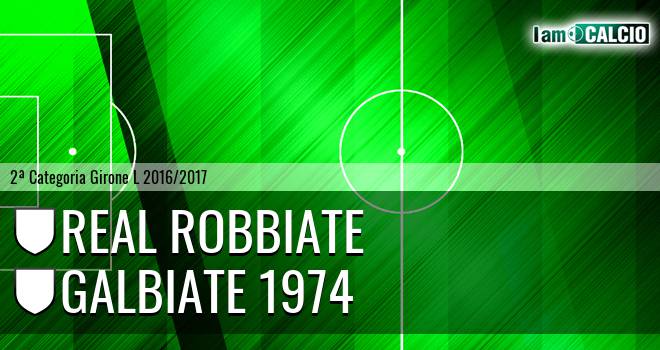 Real Robbiate - Galbiate 1974