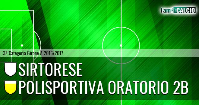 Sirtorese - Polisportiva Oratorio 2B