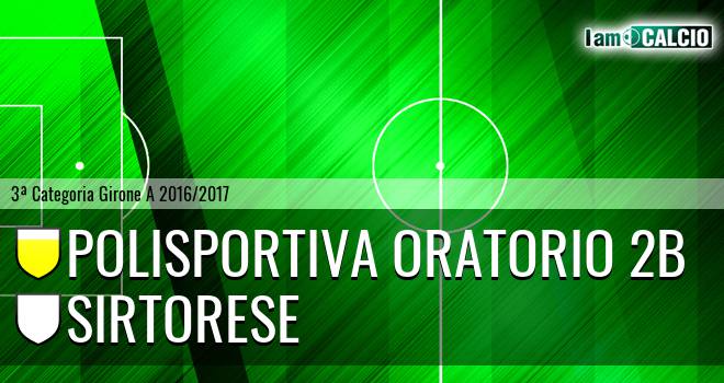 Polisportiva Oratorio 2B - Sirtorese