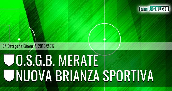 O.S.G.B. Merate - Nuova Brianza Sportiva