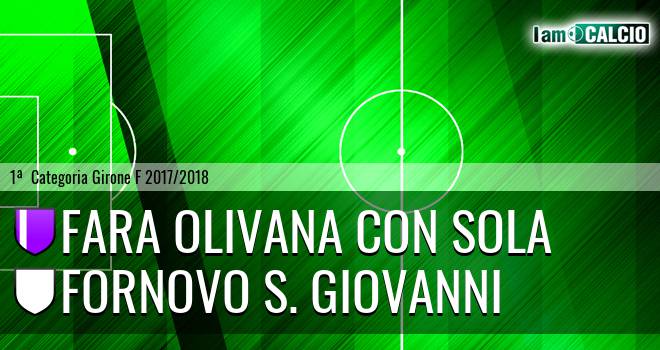 Fara Olivana con Sola - Fornovo S. Giovanni